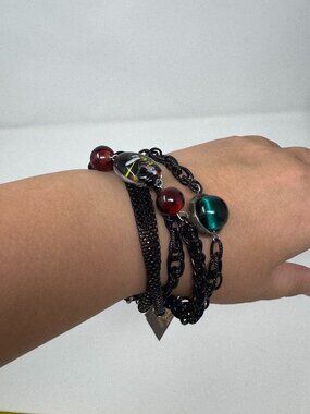 Treska Multi Strand Chain Bracelet NWT